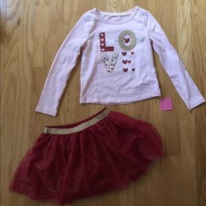 Little Girls Isaac Mizrahi Valentines Outfit 5/6